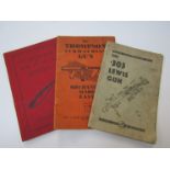 A collection of firearm related instruction booklets including .