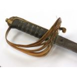 A Victorian 1854 pattern infantry officers sword by Samuel Brothers of London.