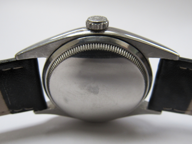 ROLEX: A fine and rare Oyster Perpetual Explorer gent's stainless steel cased wristwatch, ref. - Image 6 of 9