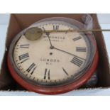 A drop dial clock for restoration,