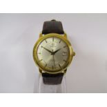 OMEGA: A late 20th/early 21st Century 18ct gold cased gent's automatic chronometer wristwatch,