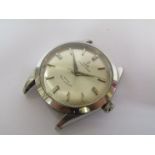 TUDOR: an Oyster-Prince steel cased gent's wristwatch with silvered dial and centre seconds,