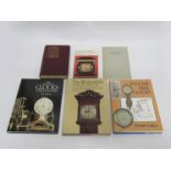 Six assorted horological books including BRITTEN: Old Clocks & Watches and Their Makers,