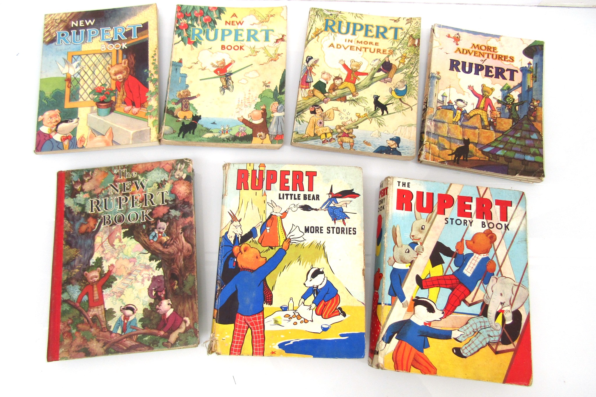 Alfred Bestall: 'The New Rupert Book', [1938] annual, quarto,