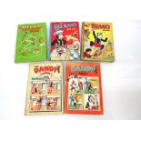 'Beano Annual' 1954; 1956; 1957 & 'Dandy Annual' 1954; 1956, each published DC Thomson,