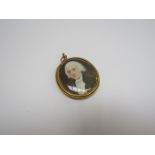 JAMES SCOULET (FL 1769-1787): A late 18th/early 19th Century miniature on ivory of young gentleman