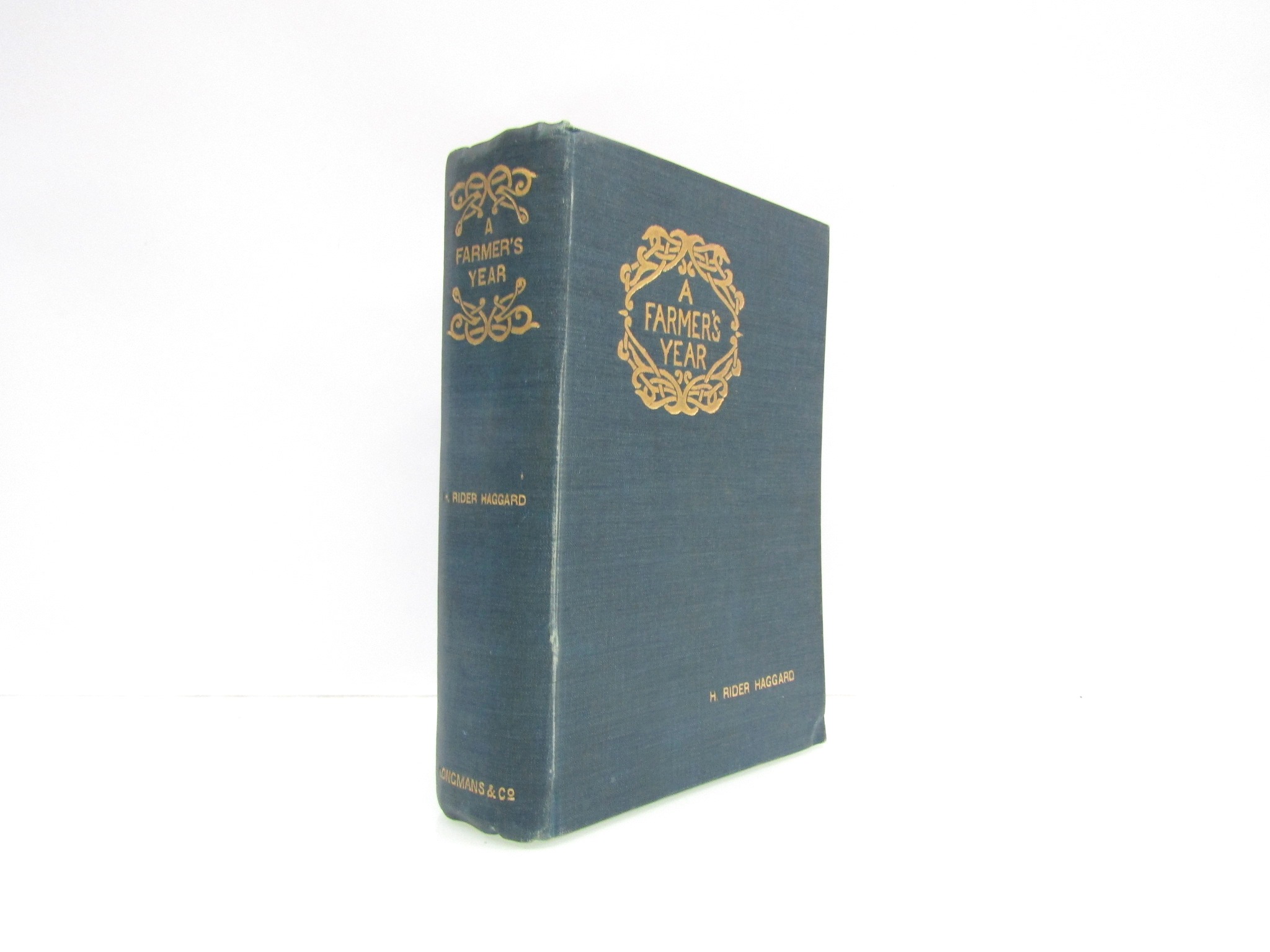 Henry Rider Haggard: 'A Farmer's Year', London, 1899, first edition,