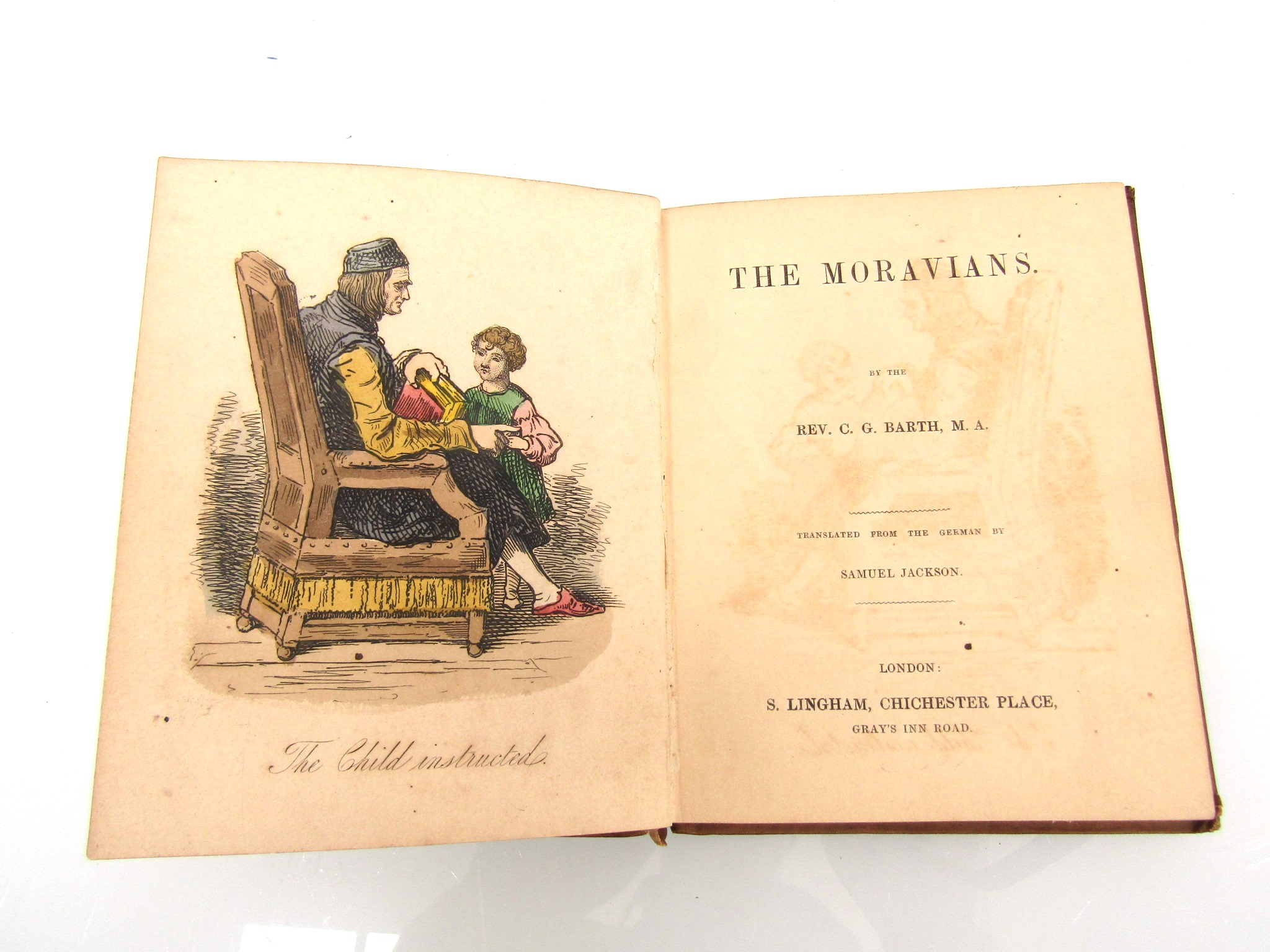 C.G. BARTH:"The Moravians", London, S.