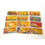 Seven Enid Blyton "Mary Mouse" strip books, together with five Neville Main "Jimmy" strip books,