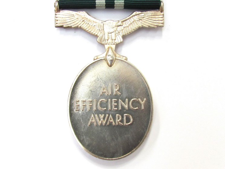 An EIIR Air Efficiency Award medal bearing lettering “Collector's Item” - Image 2 of 3