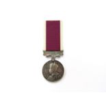 A George V Army Long Service and Good Conduct Medal with Regular Army bar named to 1408927 BMBR. J.