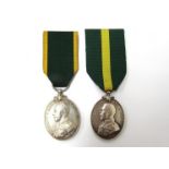 A George V Territorial Force Efficiency Medal named to 57 C.S. MJR. C.J. BUGGY. 21/LOND. R.