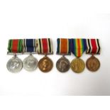 Two Constabulary medal groups: A George VI Police Long Service and Good Conduct Medal named to