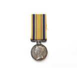 A Victorian South Africa Medal (1854) named to T. PEW. 45TH REGT.