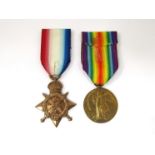 A WWI 1914 Mons Star Medal named to 8562 PTE. R. MASSON R.A.M.C.