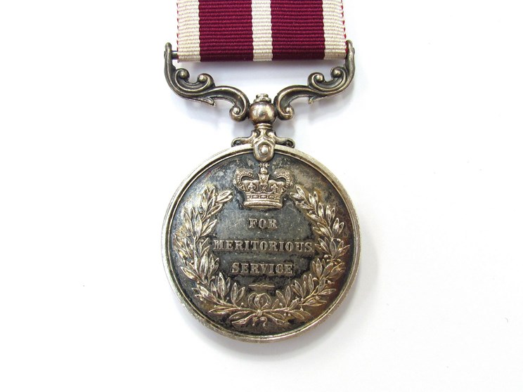 A George V Army Meritorious Service Medal (MSM) named to P-10163 PTE. L. CPL - S.S. BIRCH. M.M.P. - Image 2 of 3