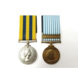 An EIIR Korea Medal named to C/MX. 620296 F.A. BRIDGES E.R.A.3. R.N.