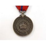 A George V Coronation (Police- St. Andrew's Ambulance Corps) medal 1911 named to D. ARCHIBALD.