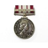 An EIIR Naval General Service Medal with Near East clasp named to C.B.