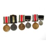 Three George V Special Constabulary Long Service Medals (crowned types) with accompanying Long