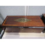 A Nichols Freres 'Two per turn' Piano Forte cylinder music box,