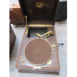 An HMV table grand gramophone model 461, 1926,