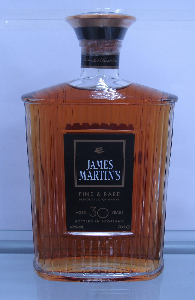 James Martin's 30 year old blended Scotch Whisky,