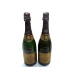 1982 Veuve Clicquot Ponsardin Brut Champagne x 2
