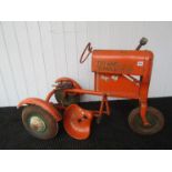 Triang Major pedal tractor a/f