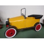 A Solgar Brum childs pedal car