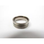 A titanium wedding band/ring,