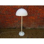 A Danish standard light in white, tulip base,