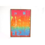 A framed and glazed Osiris Visions Ltd poster for Richard Bernstein Galerie. In the frame 75.
