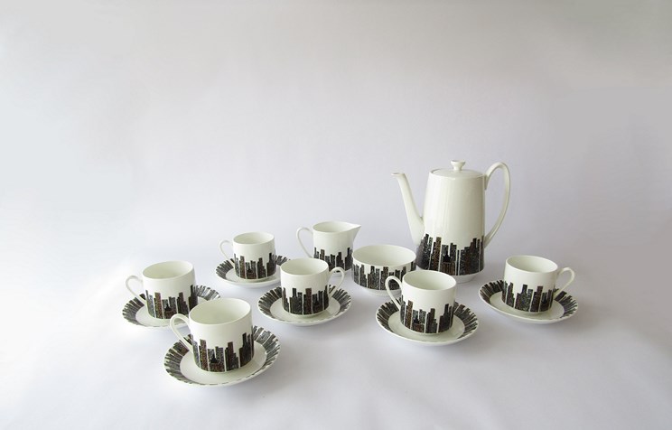 A Royal Grafton "Madison" pattern coffee service for six settings