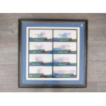 A BAINES (XX): A framed and glazed limited edition print titled "Cloud Progression".