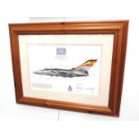 A Dougald Cameron limited edition print, "Tornado F3,