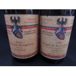 1978 Senheimer Rosenhang Riesling, 1975 Binger St.