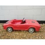 A Triang Porsche 914 pedal car