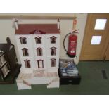 A large four storey dolls house "Candletree Hall" with a good quantity of furniture