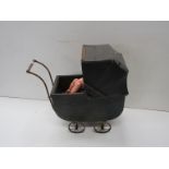 A vintage dolls pram