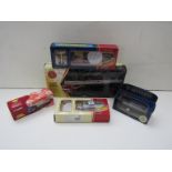 A boxed Corgi British Road Services diecast 8-wheel platform lorry set and four other diecast