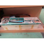 A Billing Boats Nordkap 476 kit and assorted model boat kit spares,