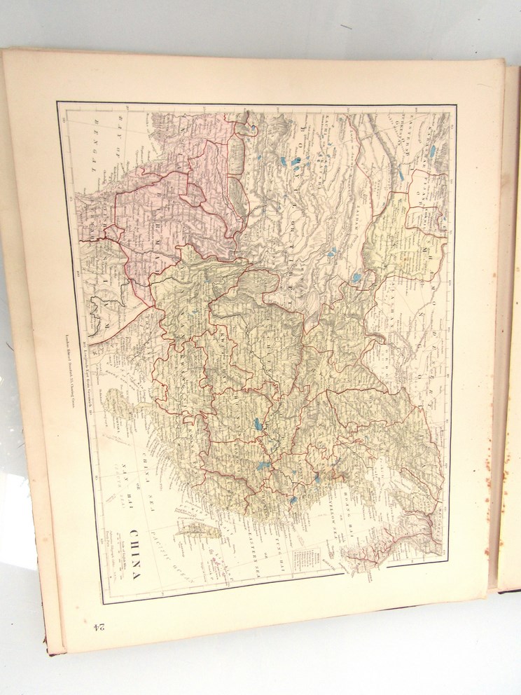 'Stanford's London Atlas of Universal Geography - Quarto Edition', London, Edward Stanford, 1885, - Image 6 of 6