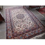 A Meshed wool carpet 200cm x 300cm