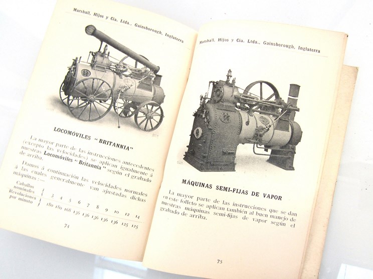 Marshall Brothers Limited of Gainsborough August 1912 trade catalogue of Portable and Stationary - Image 3 of 3