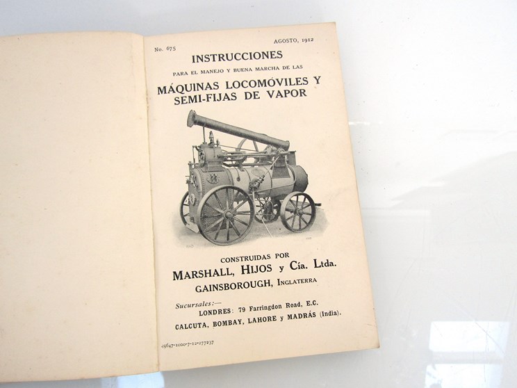 Marshall Brothers Limited of Gainsborough August 1912 trade catalogue of Portable and Stationary - Image 2 of 3