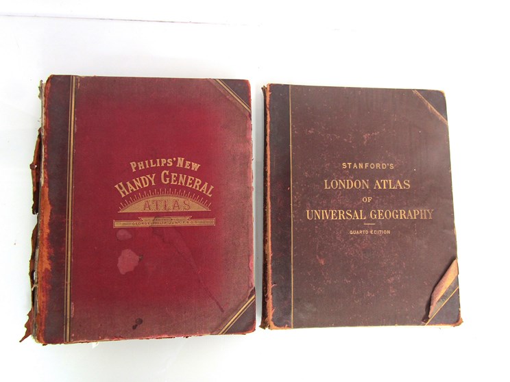 'Stanford's London Atlas of Universal Geography - Quarto Edition', London, Edward Stanford, 1885,