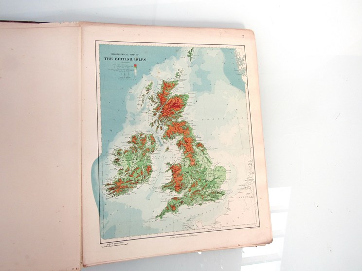 'Stanford's London Atlas of Universal Geography - Quarto Edition', London, Edward Stanford, 1885, - Image 5 of 6