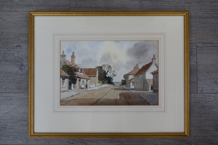 JAMES FLETCHER WATSON (1913-2004) A framed and glazed watercolour, - Image 3 of 4