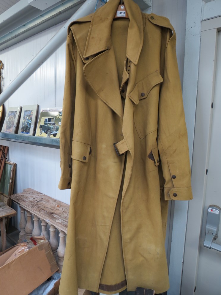 A WWII motorcycle riding coat